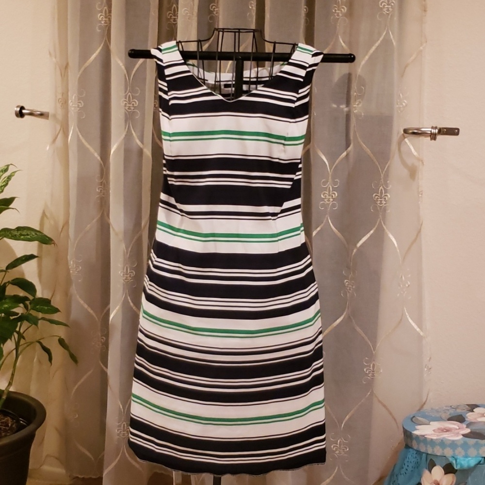 Dress Barn Striped Sheath Dress